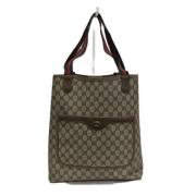 Pre-owned Canvas gucci-tasker