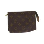 Pre-owned Canvas louis-vuitton-tasker