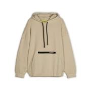 Streetwear Oversized Hoodie Beige