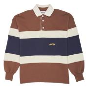 Stribet Rugby Polo Shirt