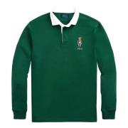 Grøn Rugby Sweatshirt Casual Stil