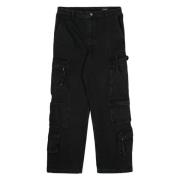 Utility Cargo Straight Jeans