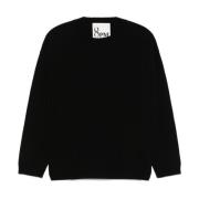 Sort Uld-Kashmir Sweater