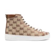 Casual Beige High Top Sneakers