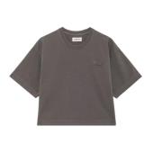 Heavy Cotton T-shirt med broderet logo