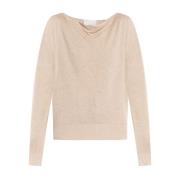 Beige Sweater med Stil