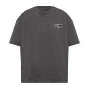 Oversized T-shirt med broderet logo