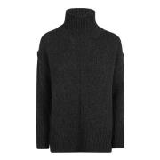 Blød uld turtleneck sweater