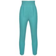 Teal Green Stretch-Crêpe Natalia Bukser