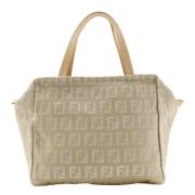 Pre-owned Canvas fendi-tasker