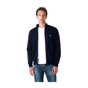 Herre Zip Tracktop i Navy Blue