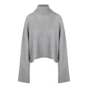 Cashmere Dolcevita Høj Hals Sweater