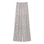 Tribal Print Wide Leg Palazzo Bukser