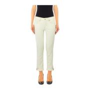 Slim Monroe Ivory Jeans