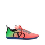 Fluorescerende VLogo Low-Top Sneakers