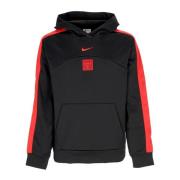 Chicago Bulls Courtside Hoodie Sort/Rød