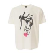 Heart Cycle T-shirt i hvid