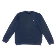 Blå Crewneck Sweatshirt