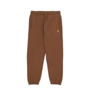 Tamarind Guld Sweatpants Tracksuit Elastisk Talje