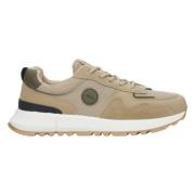 Dame Beige Sneakers lavet af Blødt Tekstiler & Eco-Læder ES8 ER0011585...