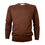 Brun Cashmere Silke Sweater Slim Fit