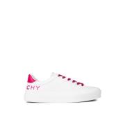 Sport Logo Sneakers Hvid/Rosa Gummi