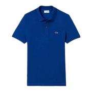 Blå Slim Fit Polo Skjorte