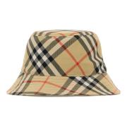 Tjek Bucket Hat Beige Polyester Italien