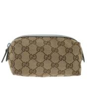 Pre-owned Canvas gucci-tasker