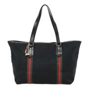 Pre-owned Canvas gucci-tasker