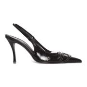 Oval Slingback Sko