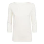 Beige Lyocell Bomuld T-shirts og Polos