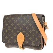 Pre-owned Canvas louis-vuitton-tasker