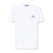 T-shirt med broderet logo