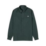 Raglan Overshirt i Bomuld-Polyester Blanding