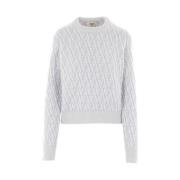 Blå Diagonal FF Sweater