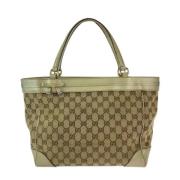 Pre-owned Canvas gucci-tasker