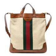 Pre-owned Canvas gucci-tasker