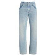 Afslappet Boyfriend Fit Klassisk Vask Jeans