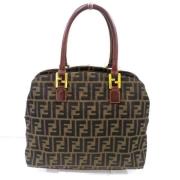 Pre-owned Canvas fendi-tasker