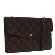 Pre-owned Canvas louis-vuitton-tasker