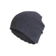 Kashmir Grå Beanie Hat Unisex