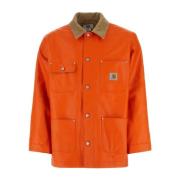 Orange Bomuld Carhartt Jakke