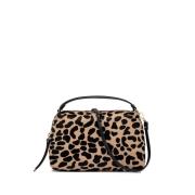 Medium Alifa Animal Print Håndtaske