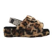 Leopard Print Børnesandaler