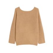 Mohair popcornstrik sweater