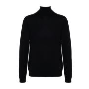 Navy Turtleneck Sweater Strik AW24