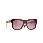 Gradient linser solbriller, Browny Red