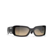 Gradient Grey Polarized Solbriller - Ikonisk Stil