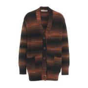 Multifarvet Strik Cardigan AW24